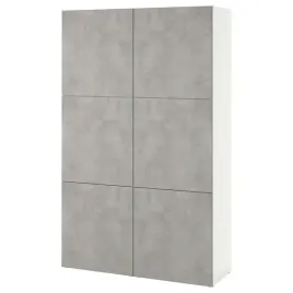 ikea-besta-kombinacja-z-drzwiami-kallviken-imitacja-betonu-120x42x193-cm