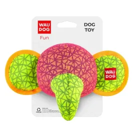 waudog-zabawka-dla-psa-slon-14cm-rozowy