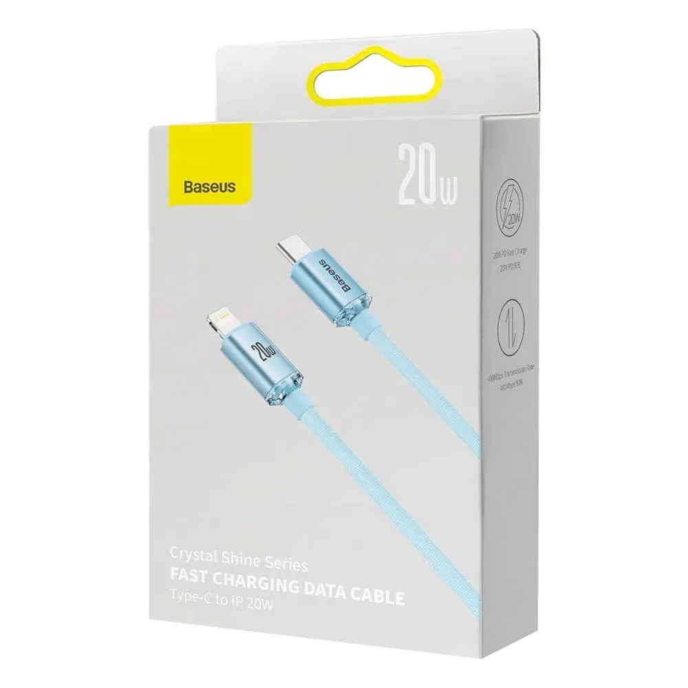 baseus-kabel-crystal-shine-usb-c-lightning-12-m-20w