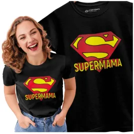 prezent-na-dzien-mamy-matki-koszulka-super-mama-t-shirt-damski-100percent-bawelna