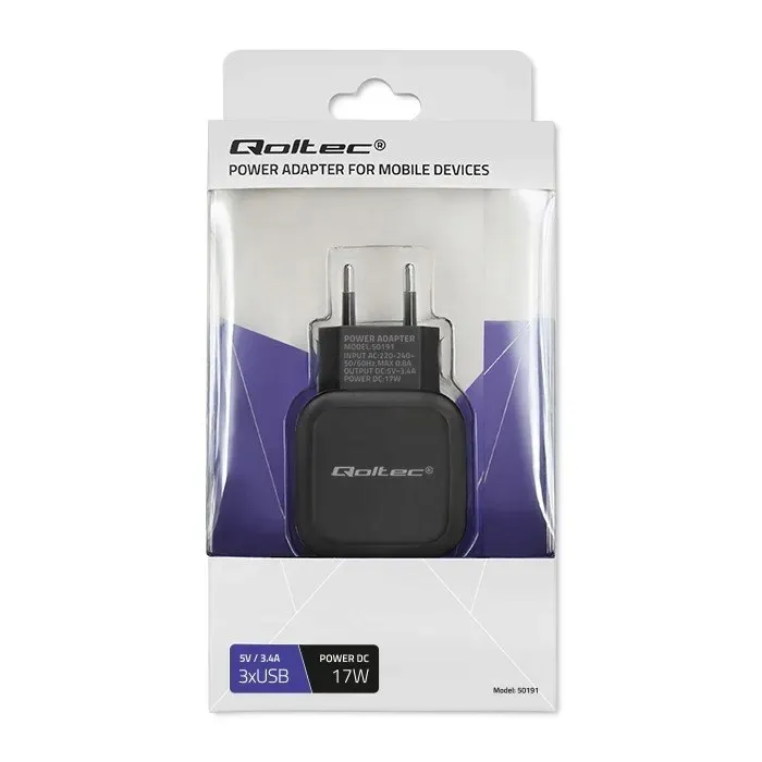 qoltec-ladowarka-sieciowa-17w-5v-3-4a-3xusb