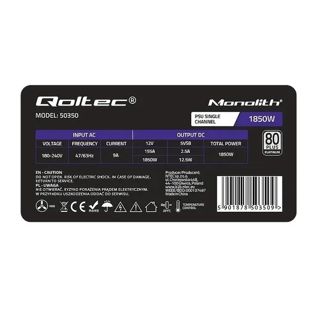 qoltec-zasilacz-pci-e-1850w-80-plus-platinum-data-mining-stan-nowy