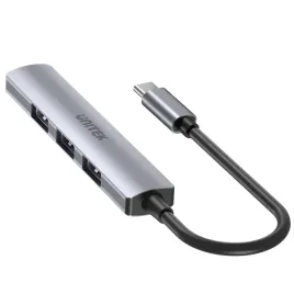 unitek-hub-usb-c-1-usb-a-5-gbps-3-usb-a-2-0-alu