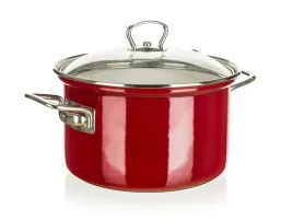 garnek-emaliowany-czerwony-solidny-ciezki-belis-20-cm-36-l