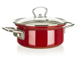 garnek-emaliowany-czerwony-solidny-ciezki-belis-16-cm-14-l