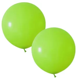 balony-beauty-and-charm-pastelowe-pistacjowy-godan-24-2-szt