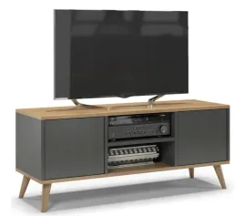 stolik-rtv-stojacy-grafit-z-drewnianymi-elementami-120-cm-x-45-cm-x-40-cm