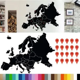naklejka-dekoracyjna-na-sciane-mapa-europy-ikonki-lokalizacji-60x80
