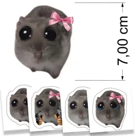 naklejki-na-samochod-zestaw-naklejek-z-chomikami-meme-chomik-4szt