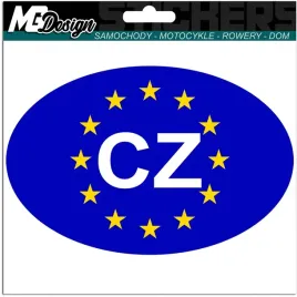 naklejka-grafika-na-samochod-cz-czechy-w-elpisie-ue-znaczek-85-x-55