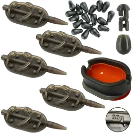 zestaw-5x-koszyk-arc-30g-foremka-pro-method-feeder-20x-szybkozlaczka