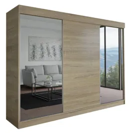 szafa-milan-3d-190-cm-sonoma-2-lustra-garderoba-trzydrzwiowa