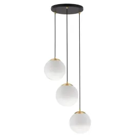 kulista-lampa-wiszaca-adela-le43361-do-jadalni-zlota-czarna-biala