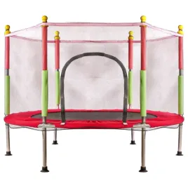 trampolina-ogrodowa-dla-dzieci-siatka-140cm-55inch-czerwona