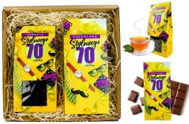 prezent-na-70-lat-urodziny-70tka-herbata-czekolada-18-30-40-50-60-urodzin