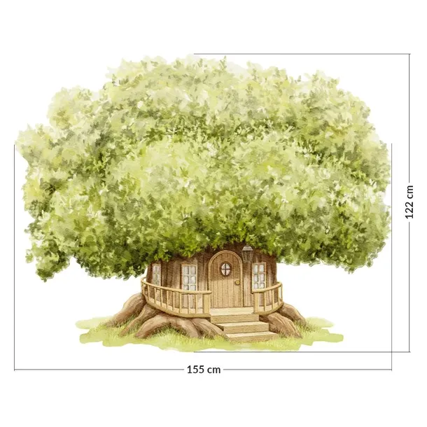 naklejka-scienna-domek-drzewo-dk473-plec-unisex