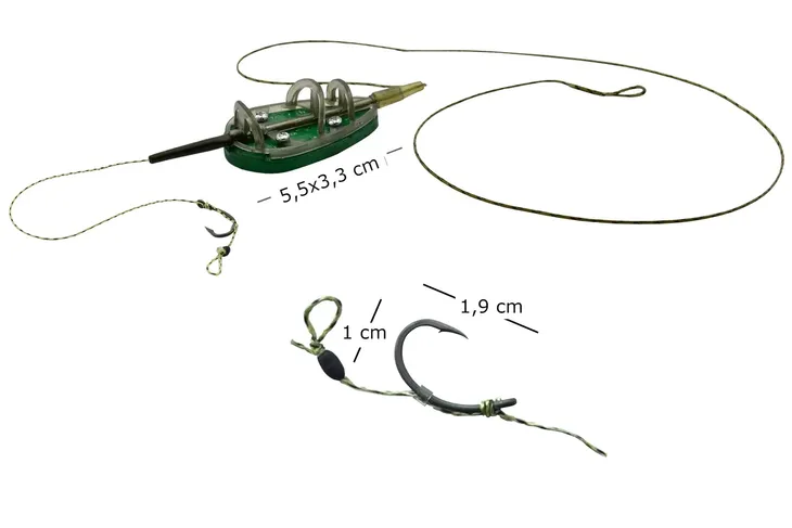 gotowy-uzbrojony-koszyk-metod-method-feeder-20g-4-stan-nowy
