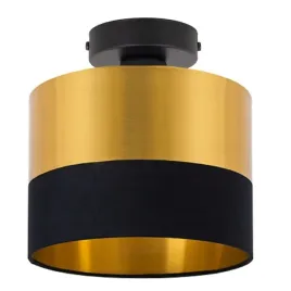 plafon-lampa-sufitowa-abazur-zloto-gold-e27-20cm