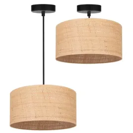 lampa-wiszaca-1pl-sufitowa-abazur-ratan-30cm-led-e27