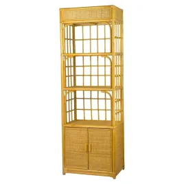 rattaneo-coral-e148-etazerka-miod-rattan-naturalny