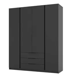 wysoka-szafa-4d-czarna-200cm-kora-4f-3sz-lp