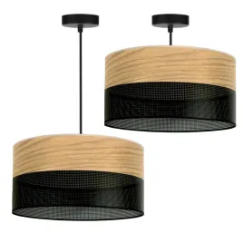 lampa-wiszaca-zyrandol-duzy-abazur-z-dziurkami-drewno-40-cm-e27-led