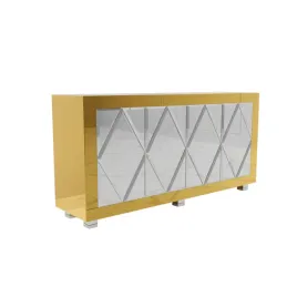 zlota-lustrzana-komoda-z-rombami-glamour-castello-gold-140cm
