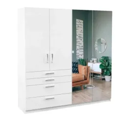 szafa-4-drzwiowa-200-cm-lustro-szuflady-biala-presto-lux-st