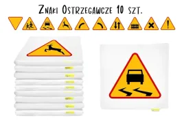 poduszki-kwadratowe-ekoskora-znaki-drogowe-ostrzegawcze-3-cm-10-szt