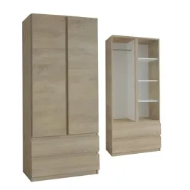 Zdjęcie produktu SZAFA MALAVI 70x190 - DĄB SONOMA - SZAFA UCHYLNA / OTWIERANA Z SZUFLADAMI