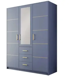 szafa-3-drzwiowa-niebieska-z-lustrem-d3-147cm-dali-st