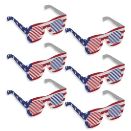 okulary-party-usa-amerykanskie-flagi-papierowe-6-szt