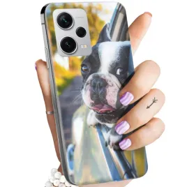 etui-do-xiaomi-redmi-note-12-pro-plus-wzory-mops-buldog-francuski-angielski