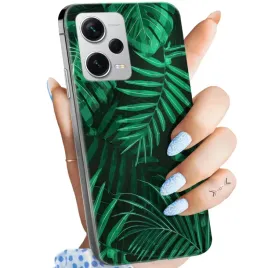 etui-do-xiaomi-redmi-note-12-pro-plus-wzory-liscie-lisciaste-natura-obudowa