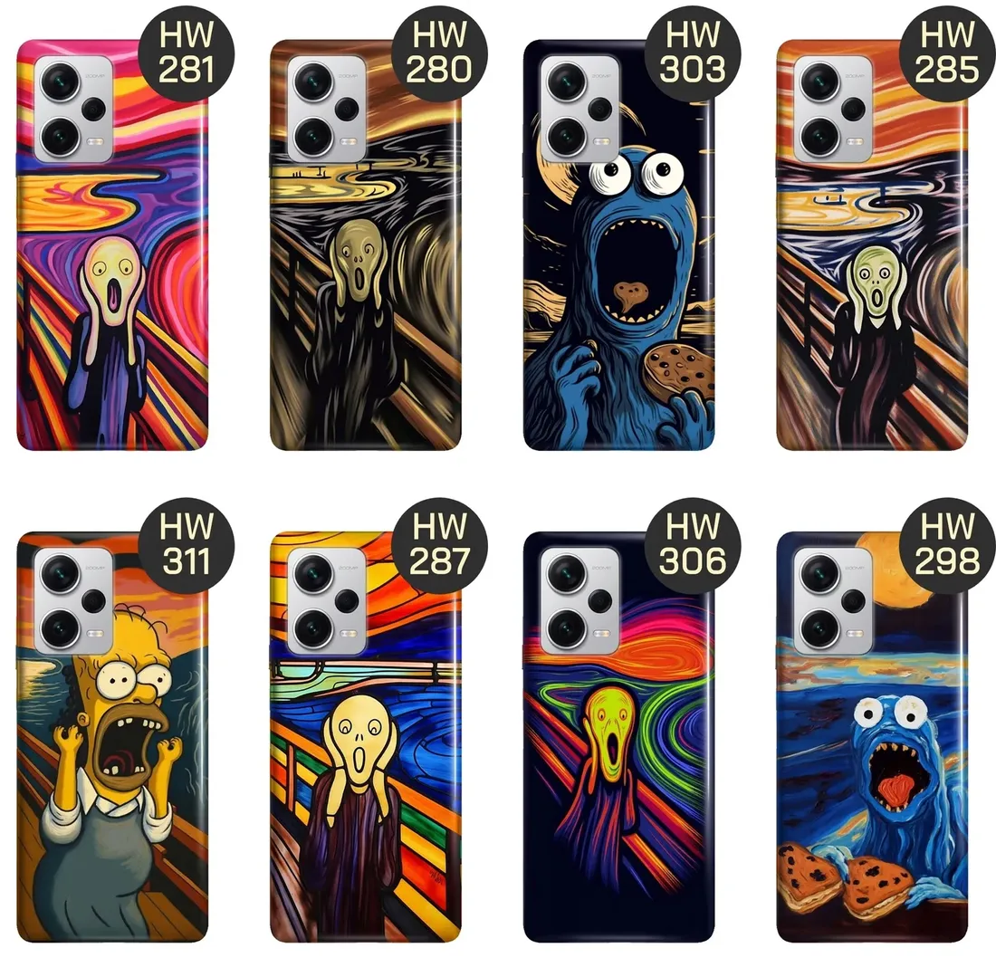 etui-do-xiaomi-redmi-note-12-pro-plus-wzory-krzyk-munch-edvard-scream-case