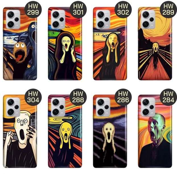 etui-do-xiaomi-redmi-note-12-pro-plus-wzory-krzyk-munch-edvard-scream-case-typ-plecki