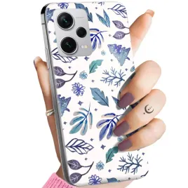 etui-do-xiaomi-redmi-note-12-pro-plus-wzory-zima-snieg-sniezynki-winter