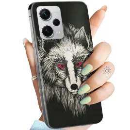 etui-do-xiaomi-redmi-note-12-pro-plus-wzory-wilk-wilkolak-wolf-wilczyca
