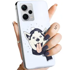 etui-do-xiaomi-redmi-note-12-pro-plus-wzory-husky-psy-pieski-obudowa-case