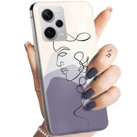 etui-do-xiaomi-redmi-note-12-pro-plus-wzory-continuous-line-art-kreska-case