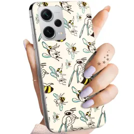etui-do-xiaomi-redmi-note-12-pro-plus-wzory-owady-motyle-pszczolki-obudowa