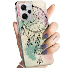 etui-do-xiaomi-redmi-note-12-pro-plus-wzory-boho-lapacz-snow-piora-obudowa