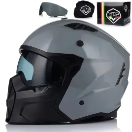 kask-motocyklowy-4w1-vito-predator-grey-odpinana-szczeka-daszek-blenda