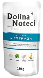 zdrowa-karma-z-pstragiem-dla-psow-dolina-noteci-62percent-mieso-jajka-150g
