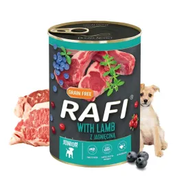 rafi-junior-mokra-karma-dla-szczeniat-with-lamb-z-jagniecina-400-g-puszka