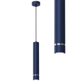 lampa-wiszaca-sopel-tuba-zwis-metal-gu10-granatowa