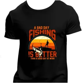 koszulka-meska-czarna-nadruk-a-bad-day-fishing-3xl