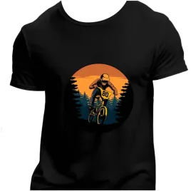 koszulka-meska-czarna-nadruk-jazda-terenowa-rowerem-4xl