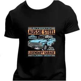 koszulka-meska-czarna-nadruk-aussie-steel-legendary-garage-5xl