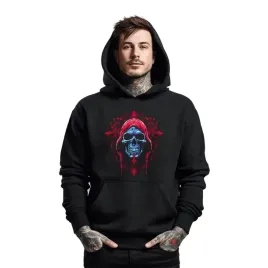 bluza-dresowa-z-kapturem-czarna-skull-and-red-ornament-graphic-r-2xl